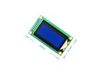 LCD کاراکتری 2x8 بک لایت آبی - Image 9