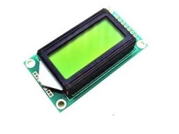 LCD کاراکتری 2x8 بک لایت سبز