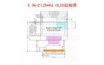 OLED 128x64 0.96 inch دو رنگ زرد-آبی - Image 4