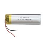 باتری لیتیوم پلیمر 3.7v ظرفیت 1000mAh کد 101550