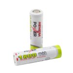 باتری لیتیوم یون 3.7v سایز 18650 1800mAh سرتخت مارک ULTRA POWER