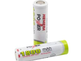 باتری لیتیوم یون 3.7v سایز 18650 1800mAh سرتخت مارک ULTRA POWER