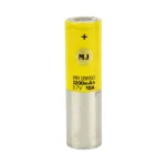 باتری لیتیوم یون 3.7v سایز 18650 سرتخت 2200mAh جریان دشارژ 10A مارک MJ