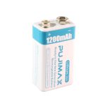 باتری کتابی 9 ولت لیتیوم یون قابل شارژ 1200mAh مارک Pujimax با ورودی Type-C - تصویر 2