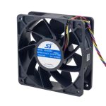 جت فن 12V-2.7A سایز 12x12x3.8cm مارک SJ مدل SG121238BS