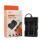 شارژر باتری لیتیوم-یون دوتایی با خروجی USB مارک HWD - تصویر 2