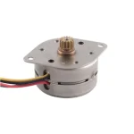استپ موتور گرد دو فاز 7.5 درجه 4 سیمه مدل S35L048S41 برند MUTOTECH