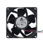 جت فن 12V-1.7A سایز 8x8x3.8cm مارک DELTA ELECTRONICS مدل QFR0812UHE - تصویر 2