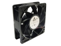 جت فن بلبرینگی 12V-2.7A سایز 12x12x3.8 مارک DELTA مدل QFR1212GHE