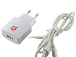 شارژر USB طرح هواوی 5 ولت 1A به همراه کابل